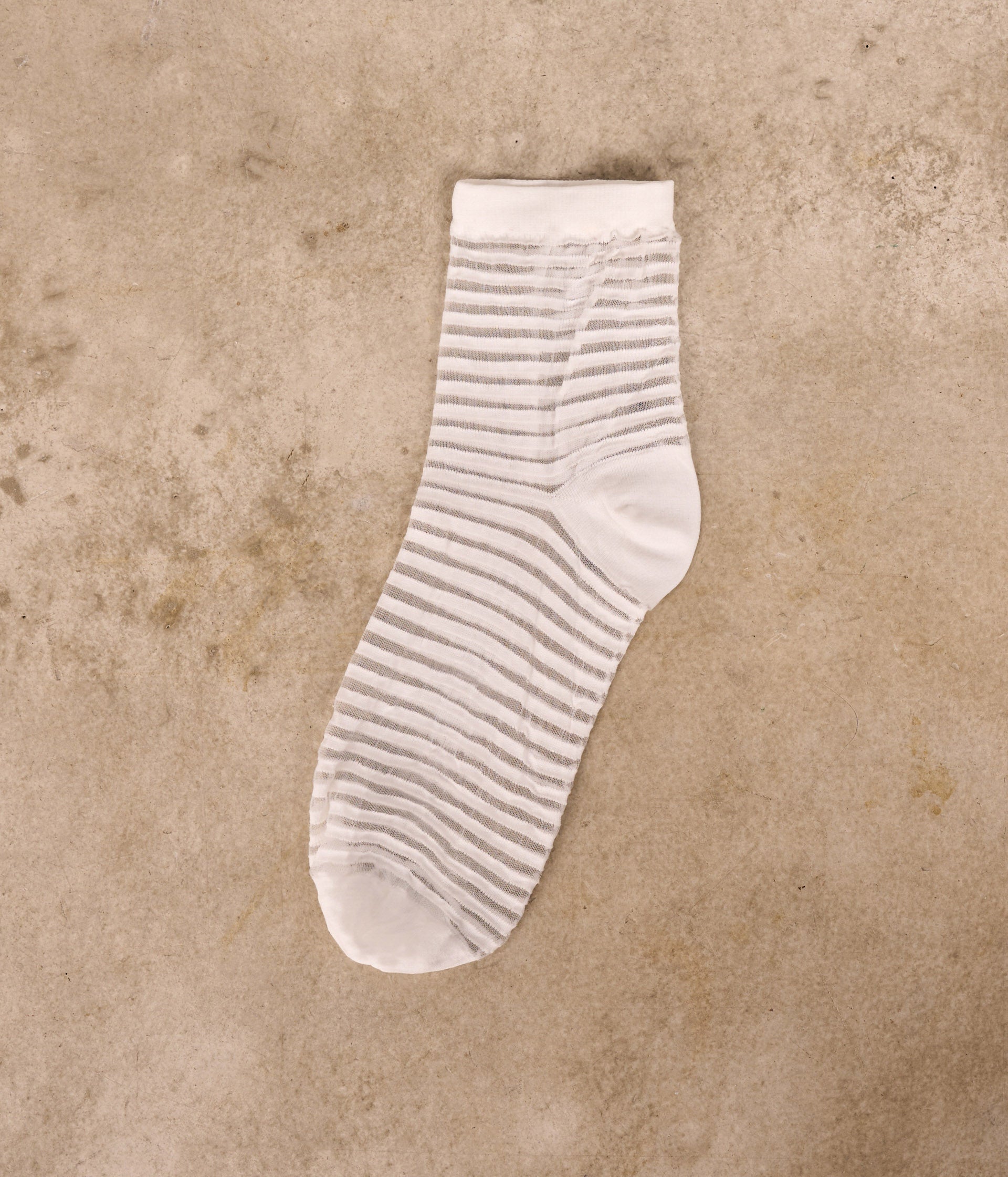 Chaussettes blanches relief Lina