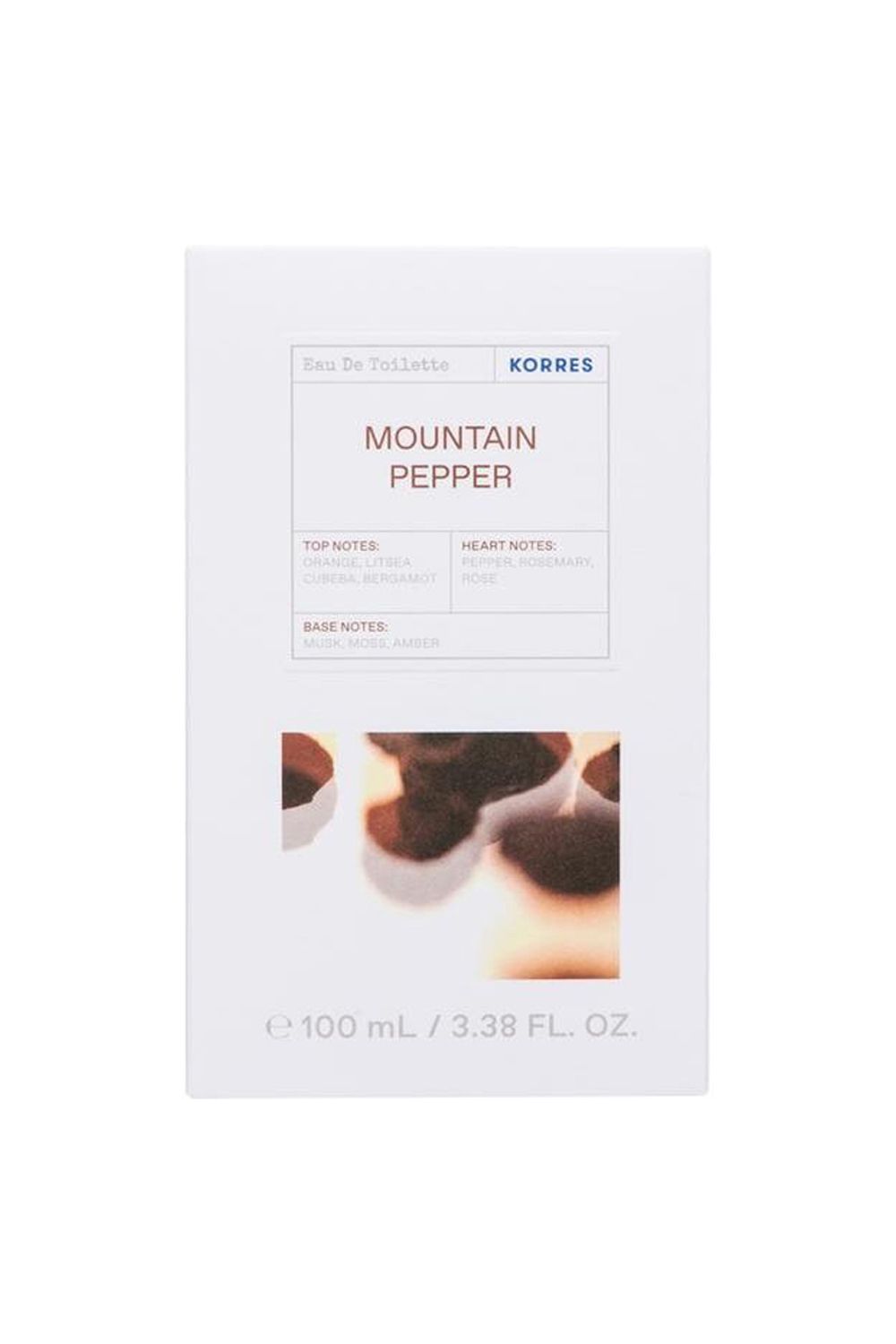 Korres Mountain Pepper Eau De Toilette 100ml