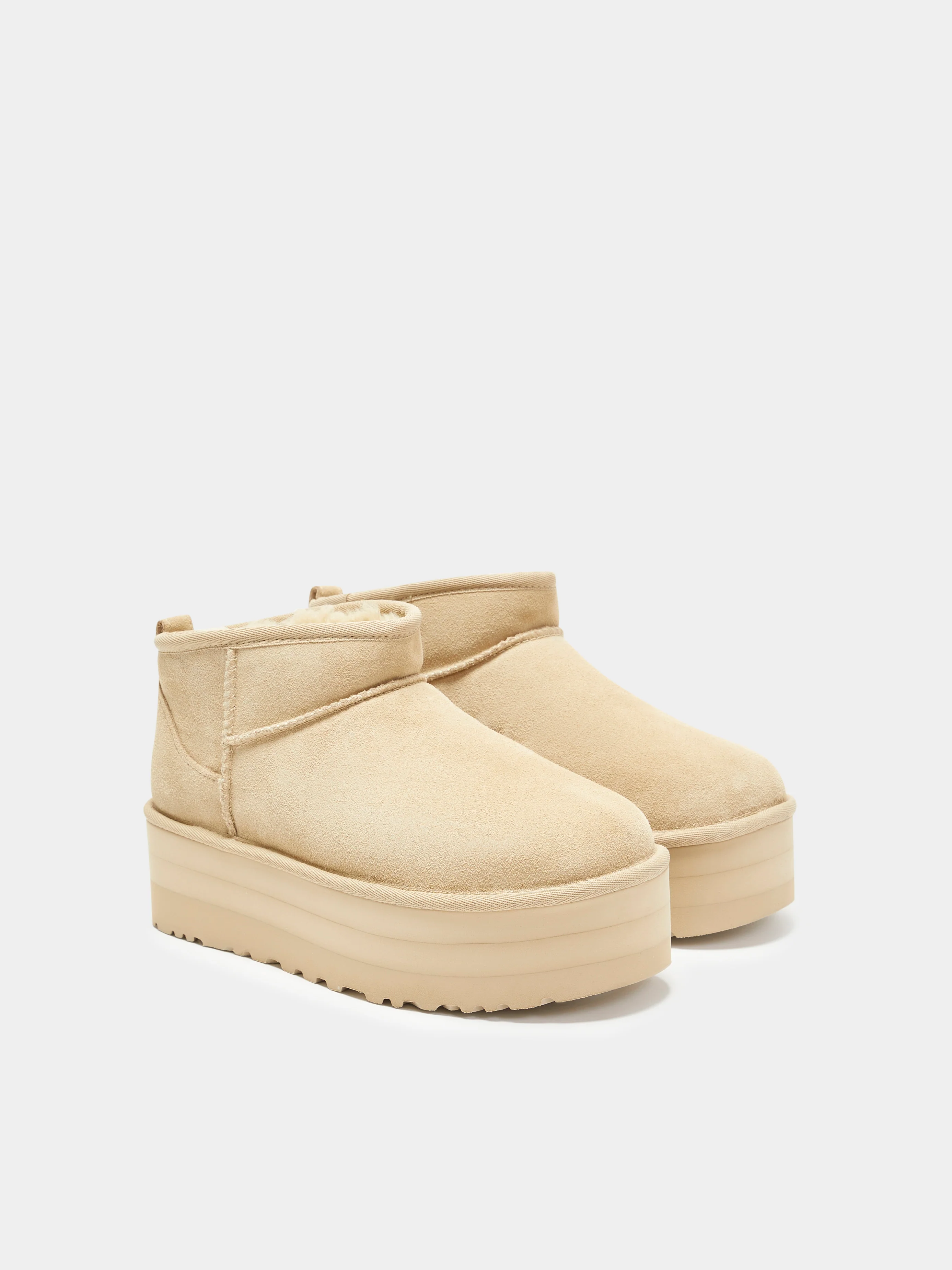 Womens Classic Ultra Mini Platform Boots