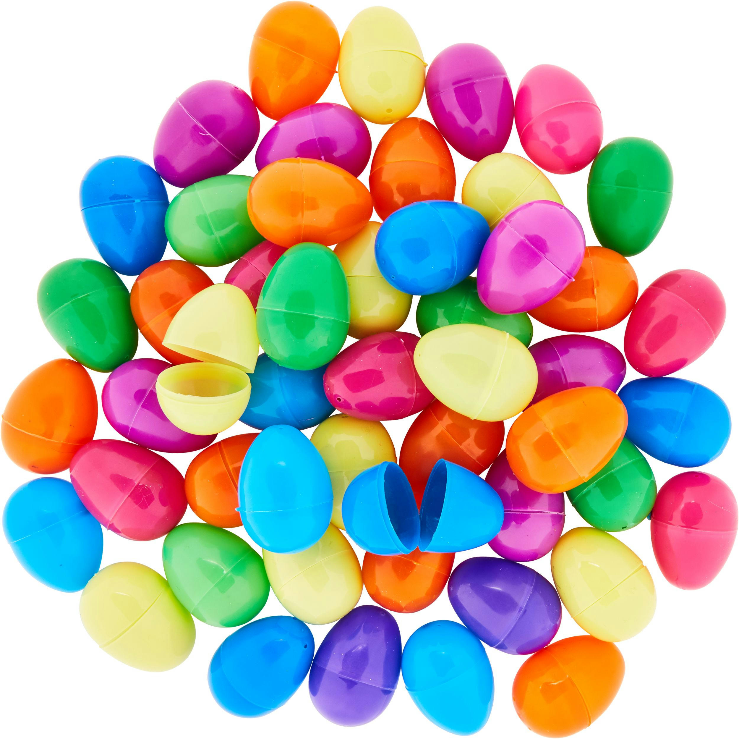 Fillable Easter Eggs, 48-pk