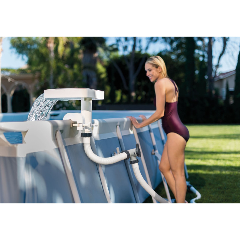 Cascade LED multicolore pour piscine INTEX