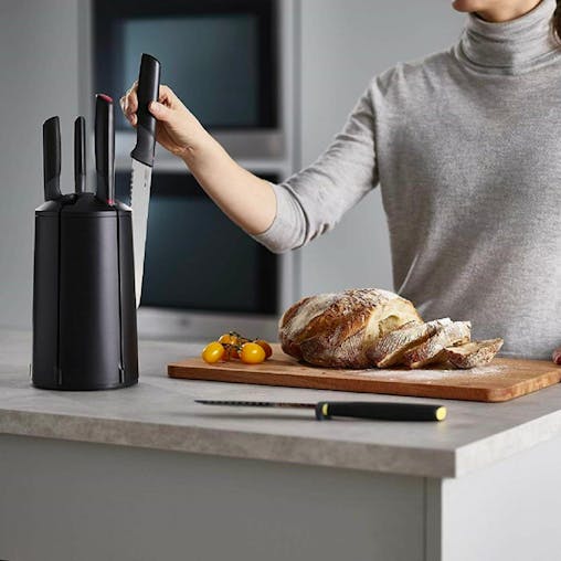 Joseph Joseph Elevate 5 Piece Kitchen Knives Carousel Set 10527
