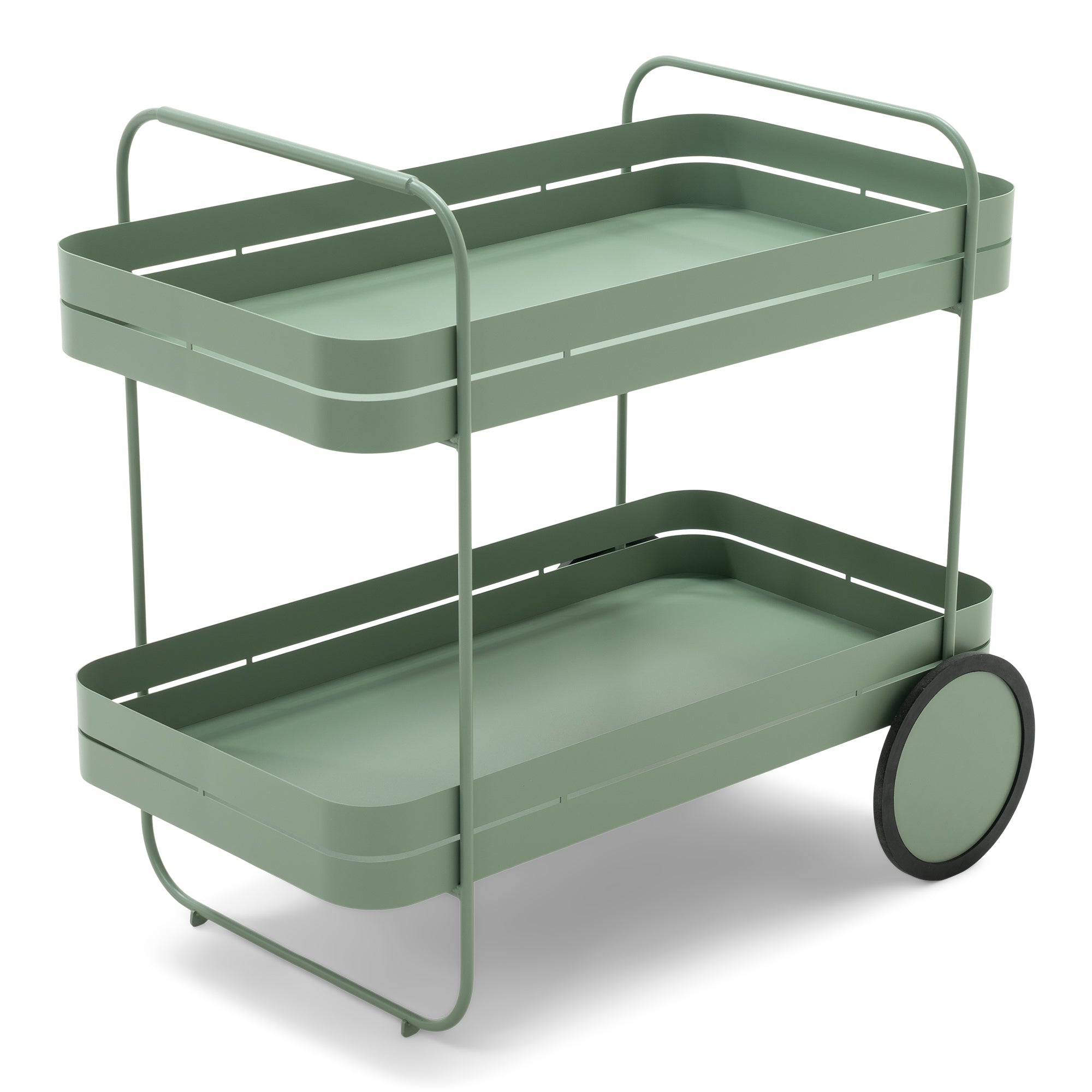 Spinder Design trolley Gin & Trolley - Dusty Green