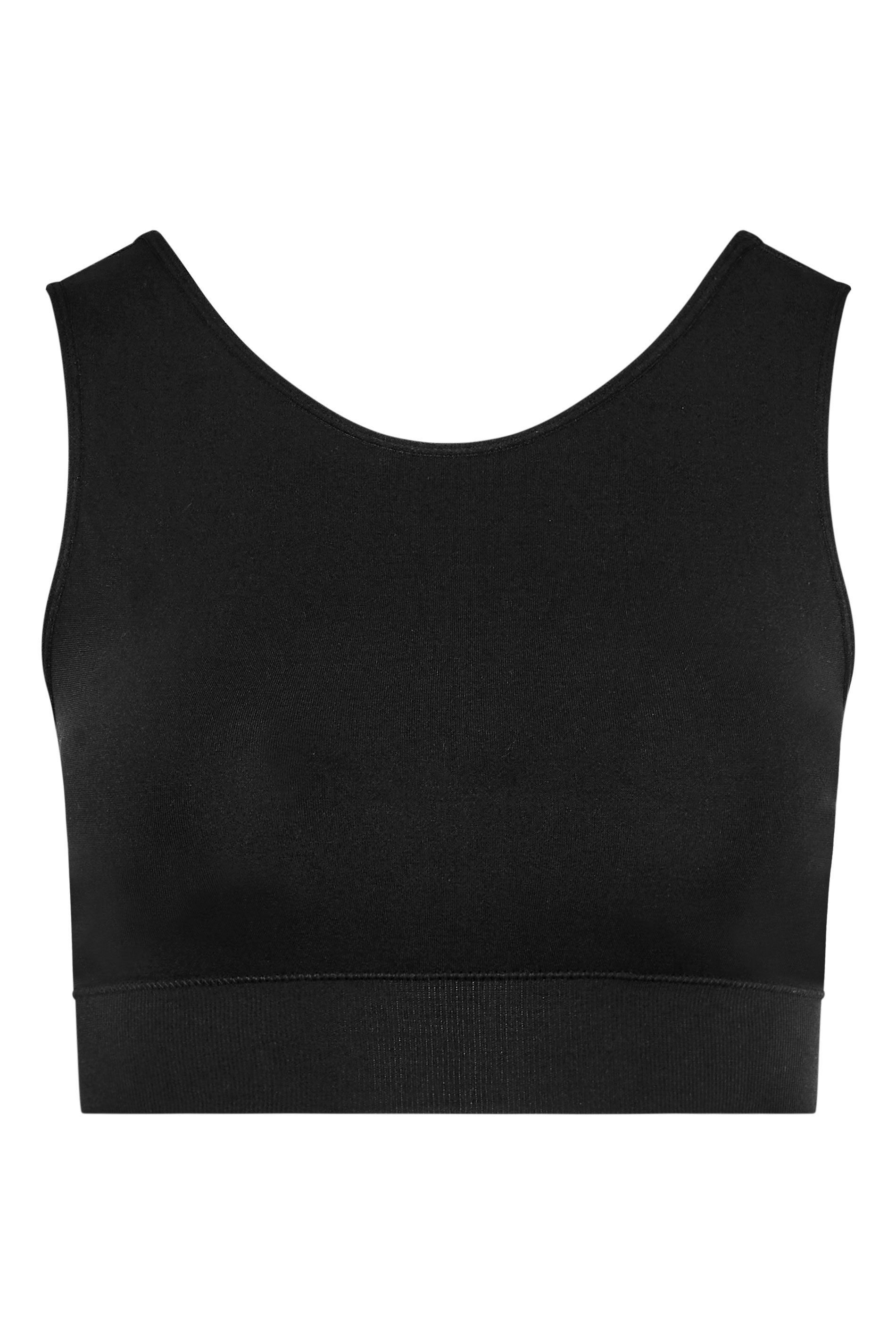 Yours Seamless Longline Padded Bralette Top