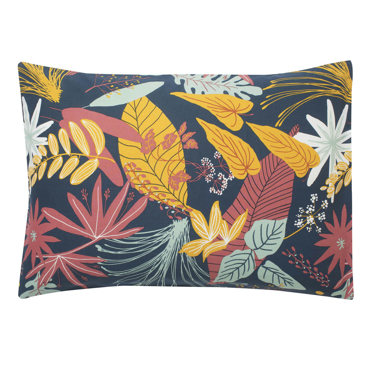 JADE - Taie d'oreiller en lyocell multicolore 50x70