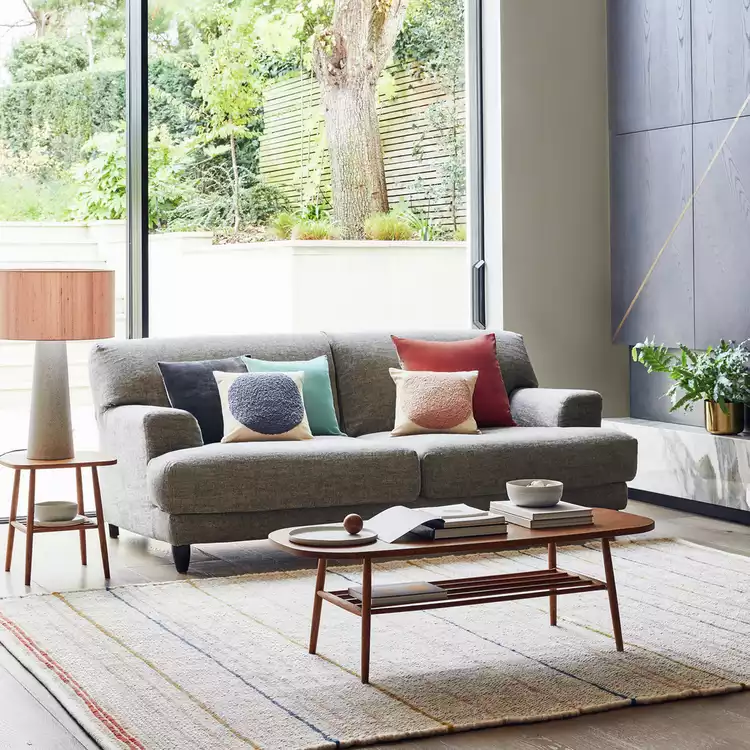 Habitat Cornelia Side Table - Walnut