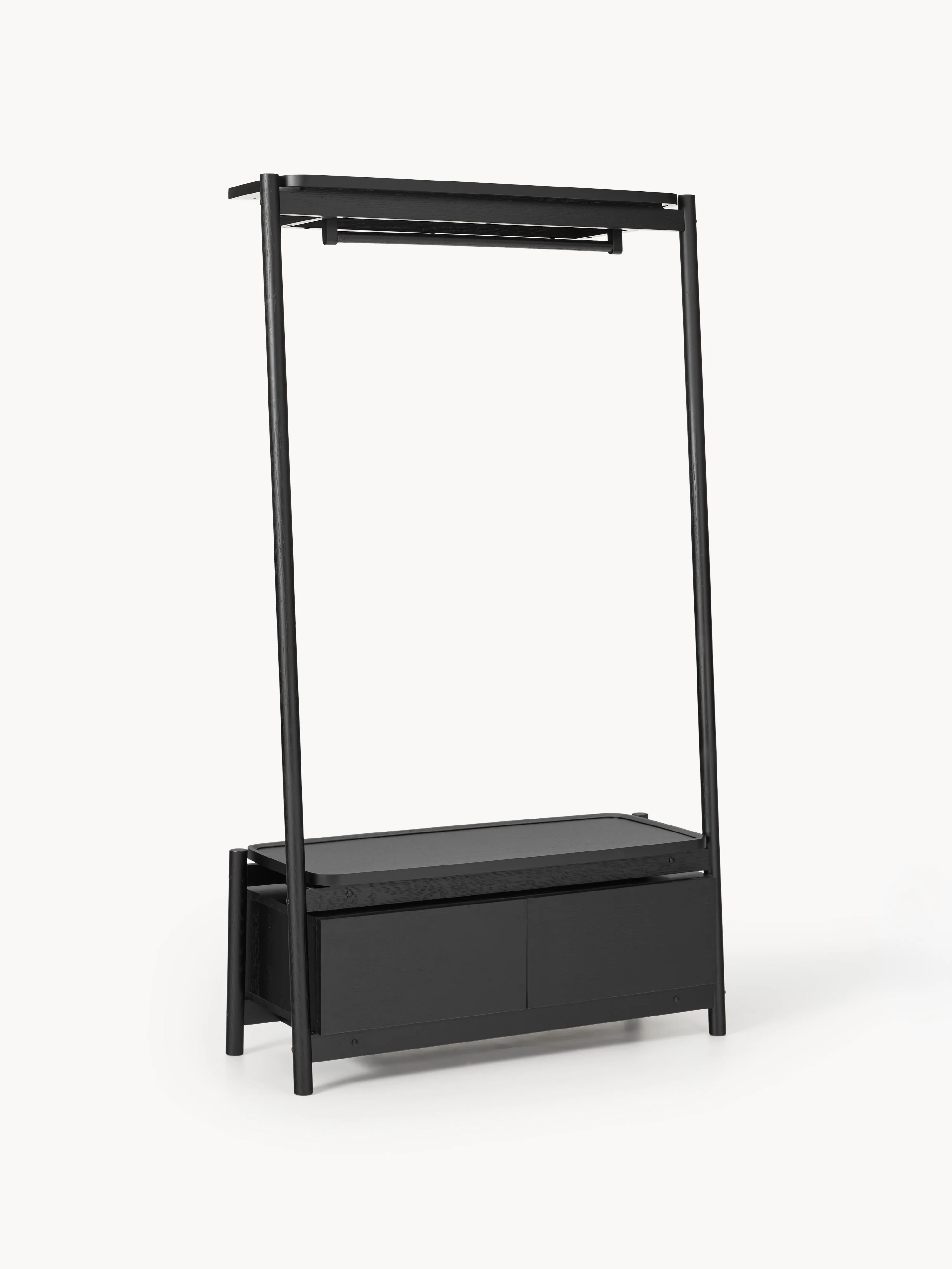 Holz-Standgarderobe Libby
