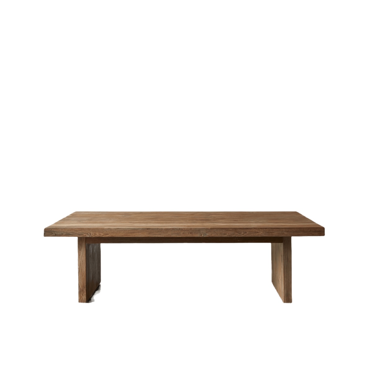 Tikamoon - Lage tuintafel van gerecycled massief teakhout 150 x 80 Jo…