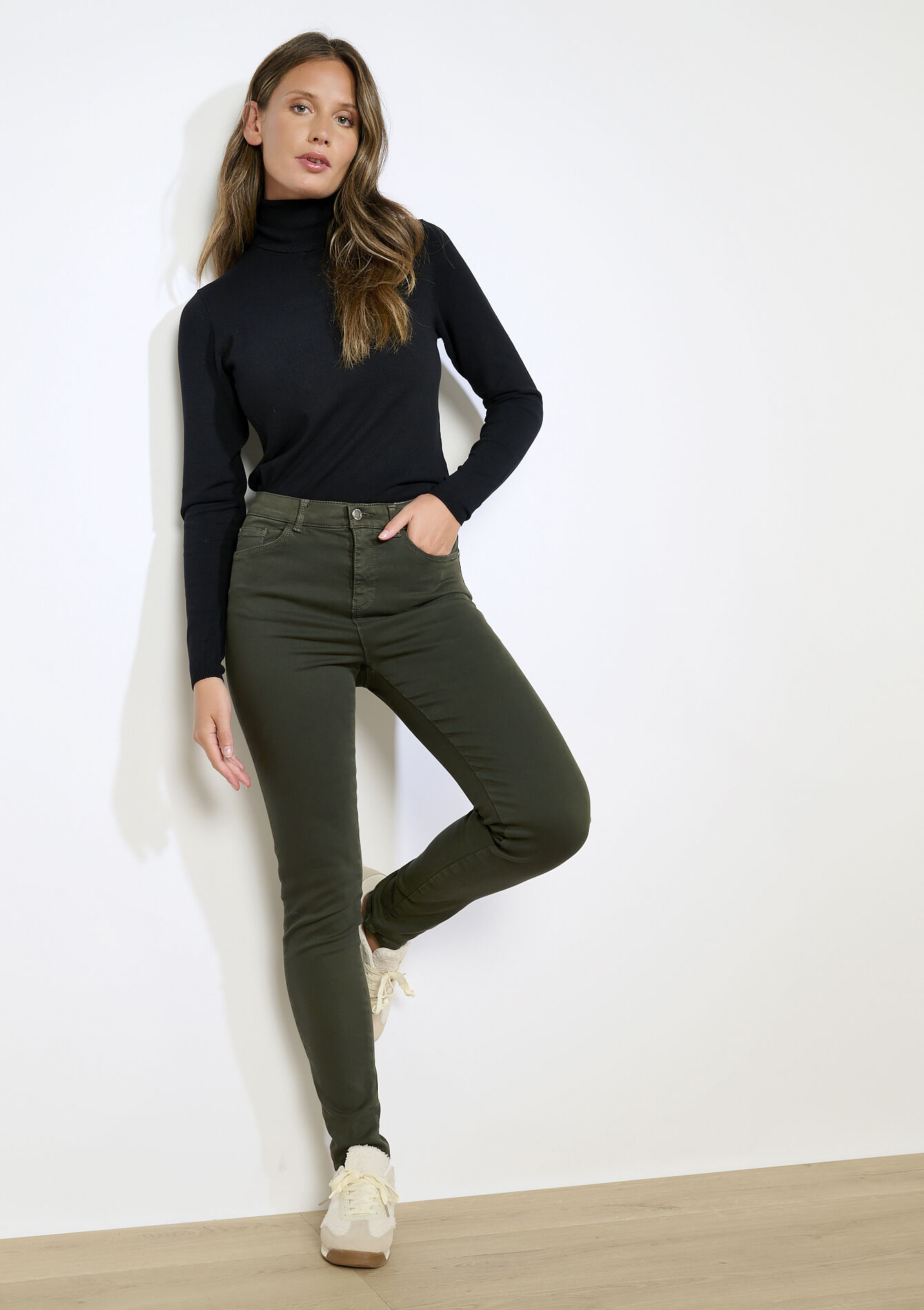 Slimfit broek met meerdere maten