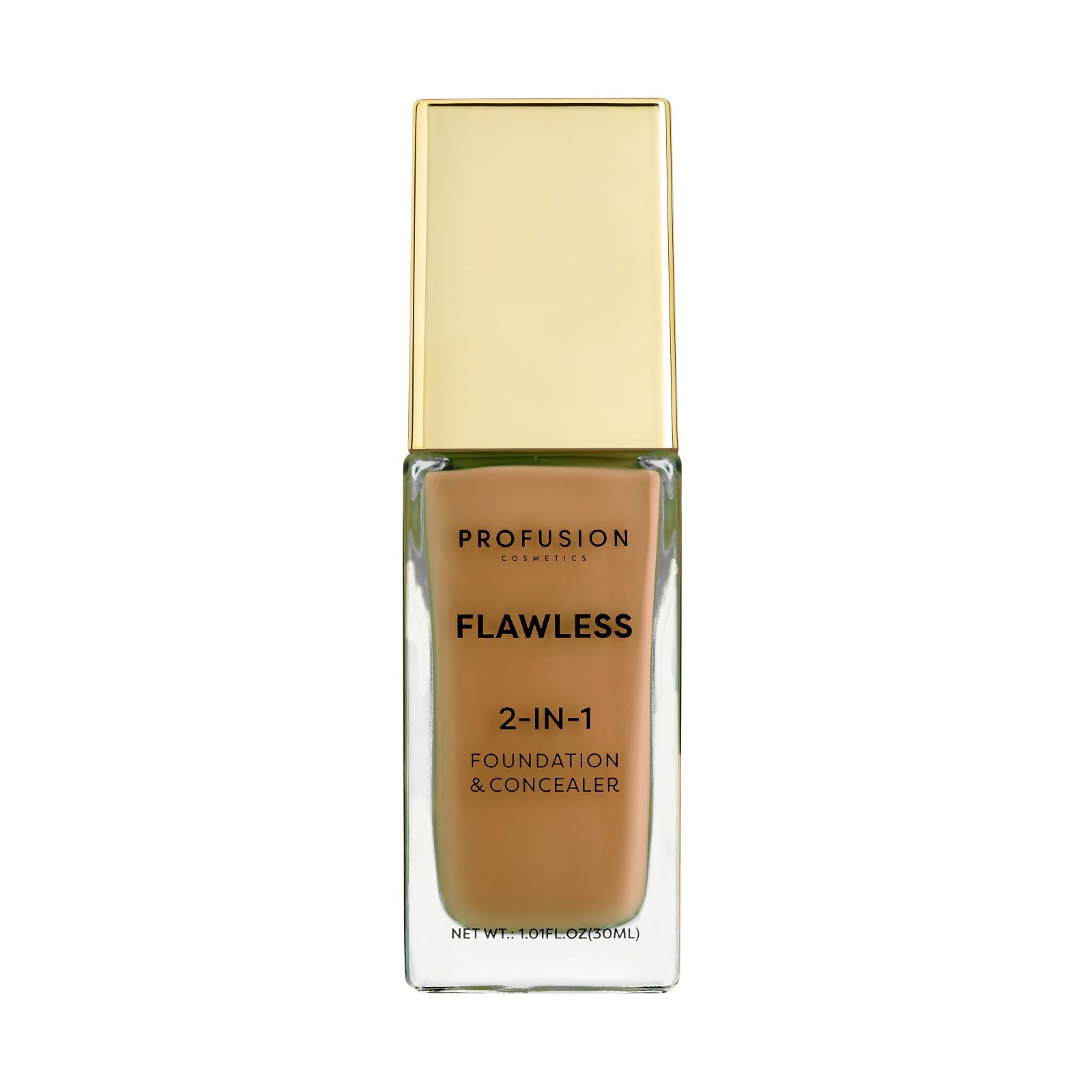 Profusion Cosmetics Flawless 2-in-1 Foundation & Concealer Deep Bronze