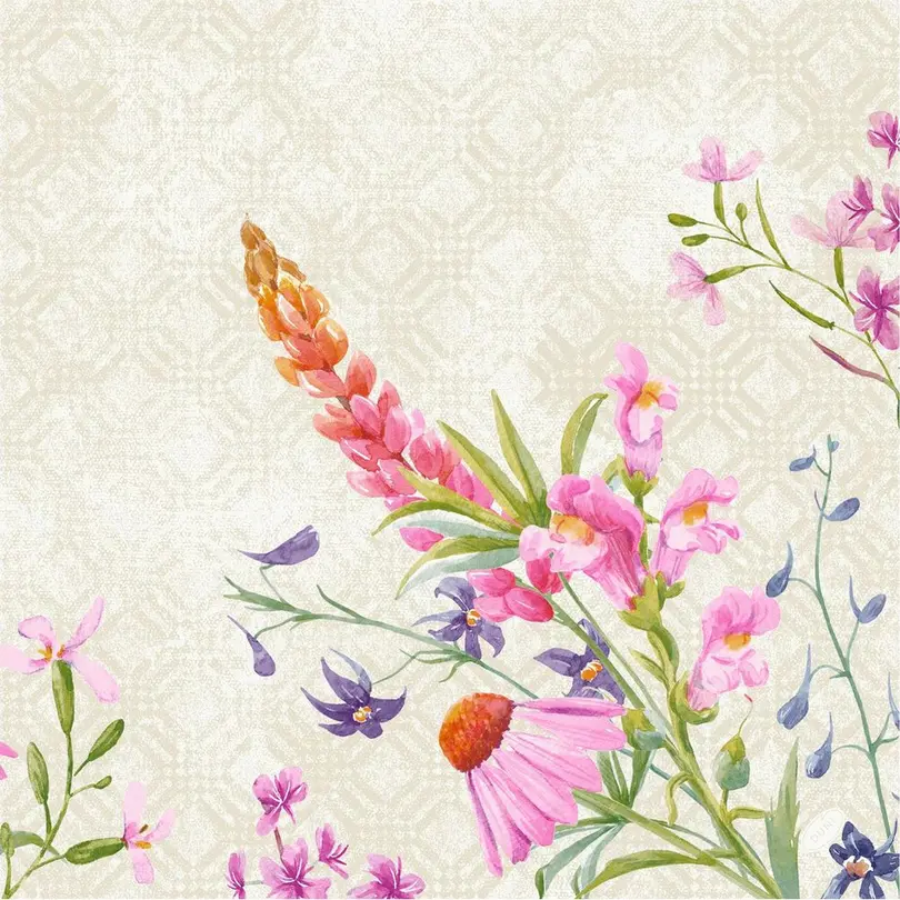Serviette 50er-Set Floret
