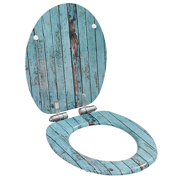Lot de 2 sièges WC MDF mdf Helloshop26