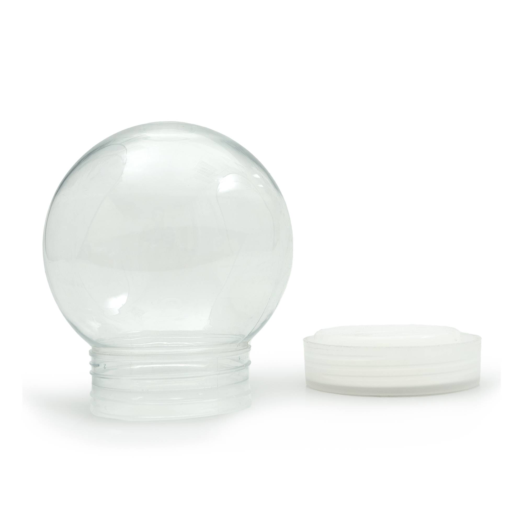 Fillable Plastic Snow Globe