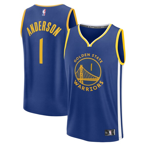 Kyle Anderson Golden State Warriors  Fast Break Replica Player Jersey - Icon Edition - Royal