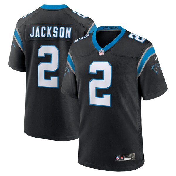 Mike Jackson Carolina Panthers Nike  Game Jersey -  Black