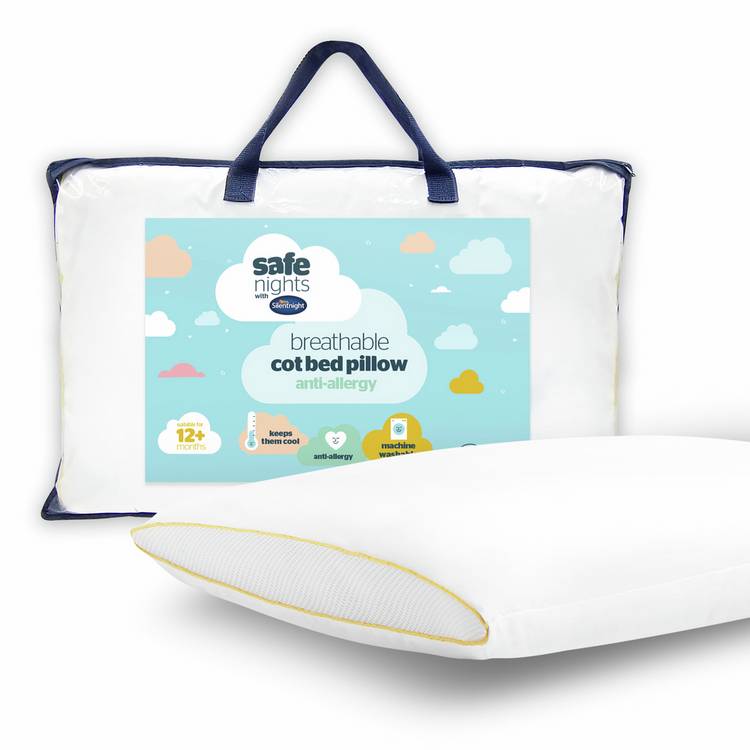 Silentnight Safe Nights Breathable Soft Cot Pillow