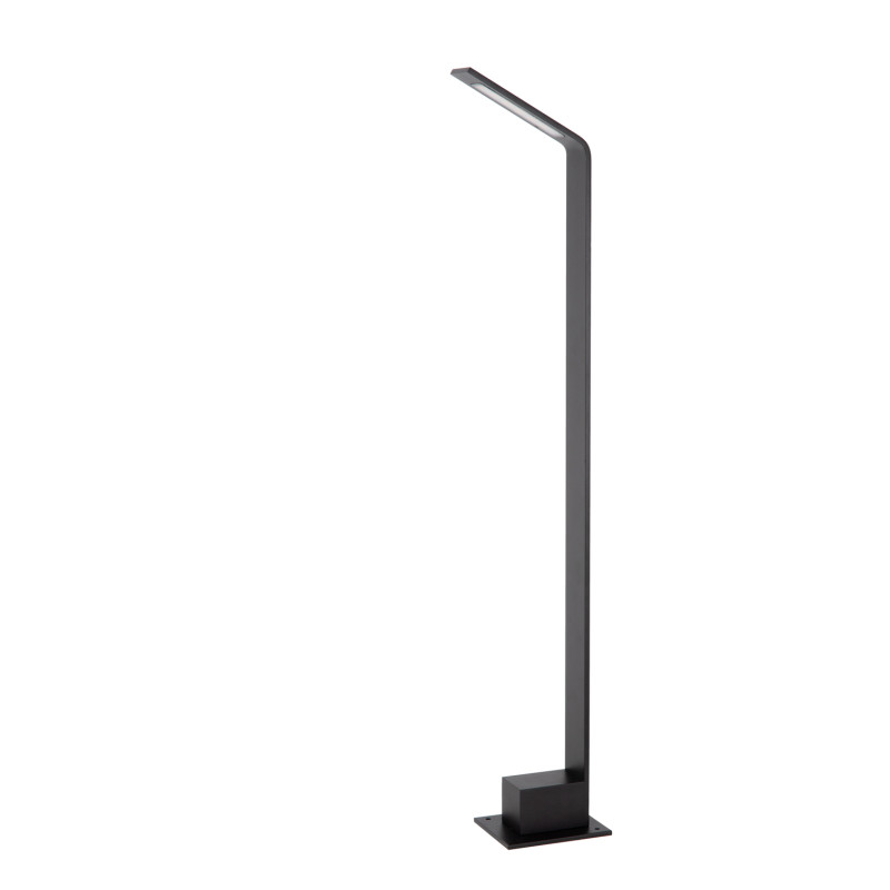 Borne extérieure LED Lawford noire 80,5 cm 6 W LUCIDE