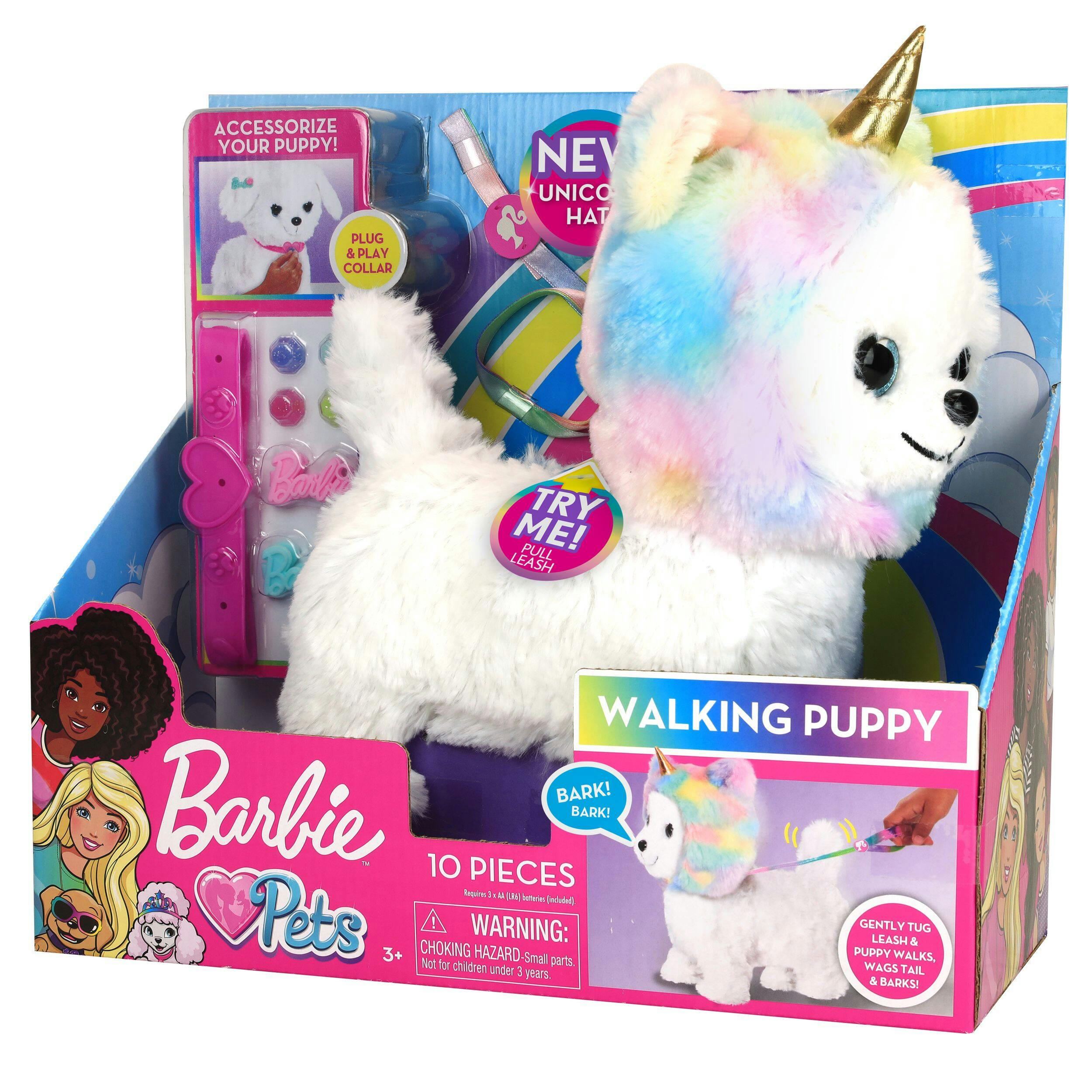Barbie® Walk & Wag Puppy, Ages 3+