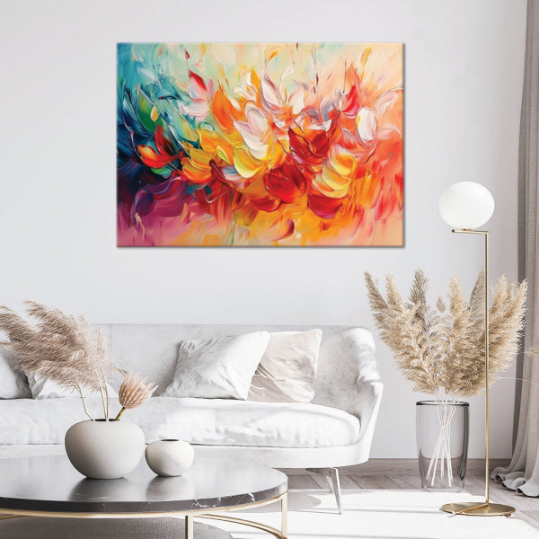 Feeby Obraz na płótnie, Kolorowa Nowoczesna Abstrakcja 60x40