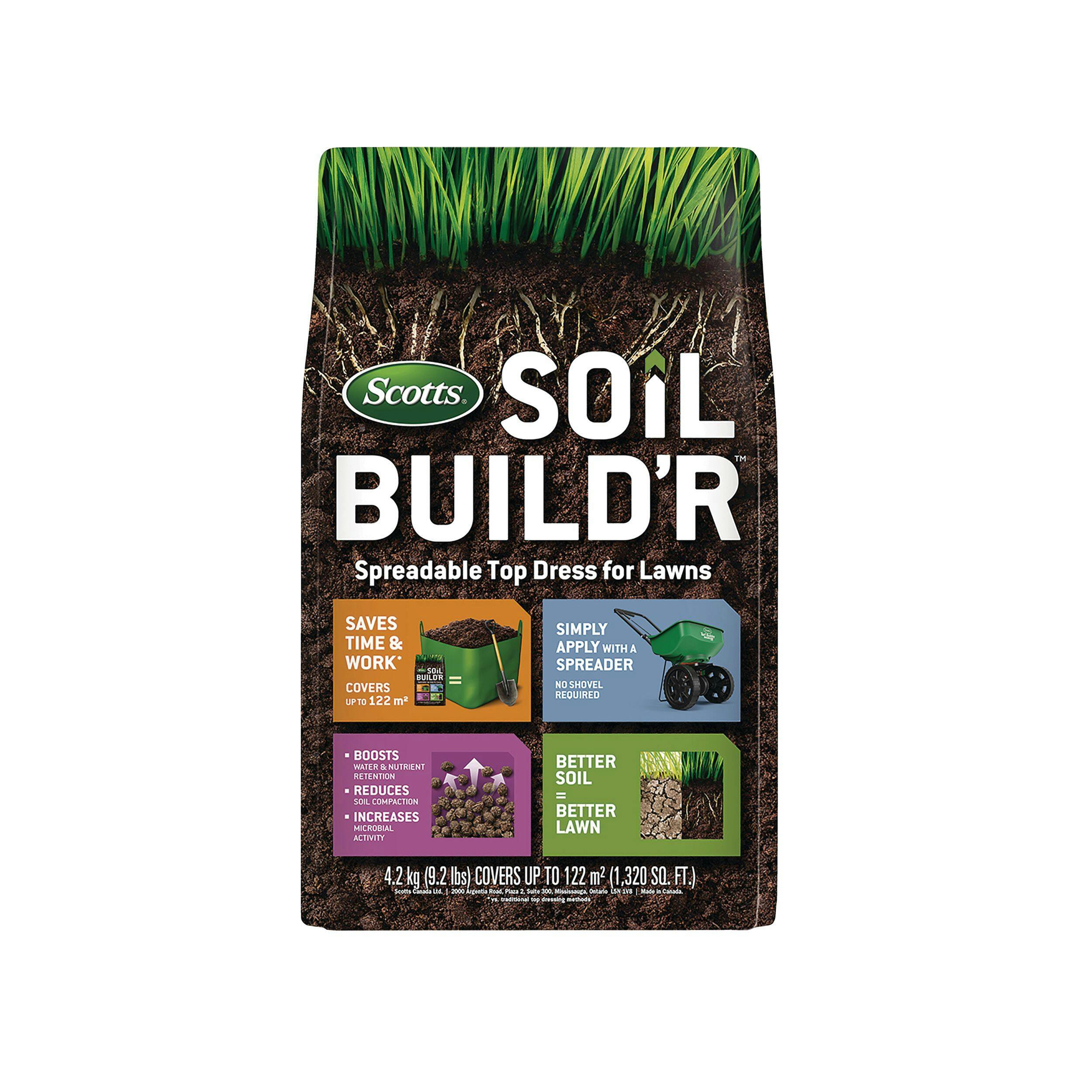 Scotts Soil Build'R Spreadable Top Dressing, 4.2-kg
