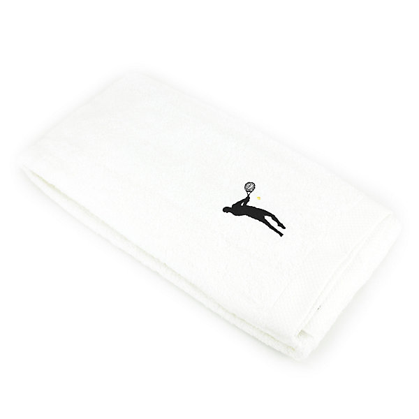 Parure de bain 8 pièces coton 550g/m2 PURE TENNIS Blanc