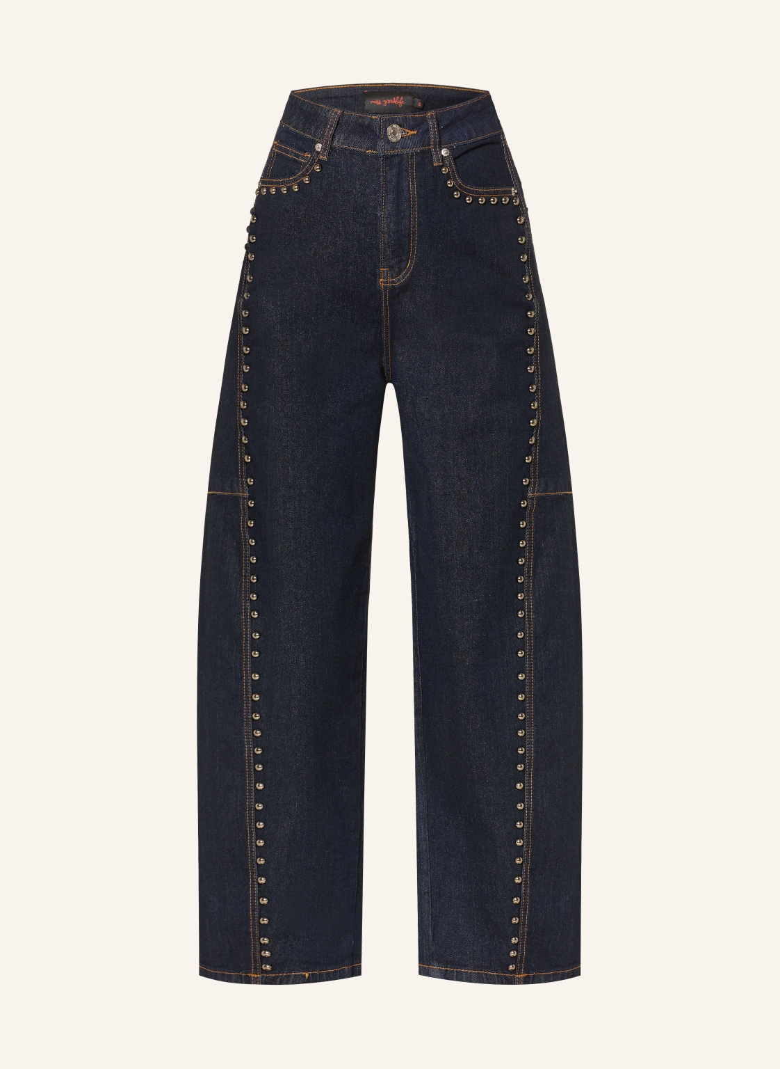 miss goodlife Barrel Jeans STUDS