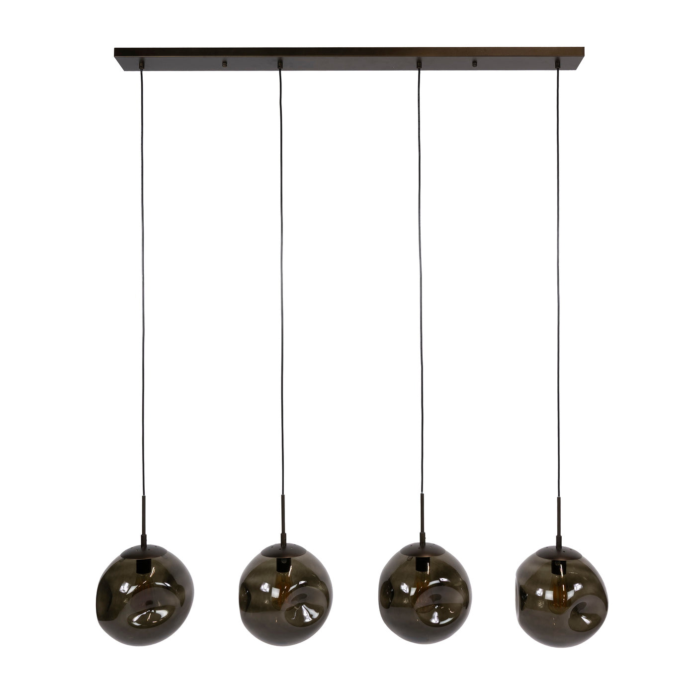 Giga Living Hanglamp Stellar - Bruin Metaal - 130x25x150cm