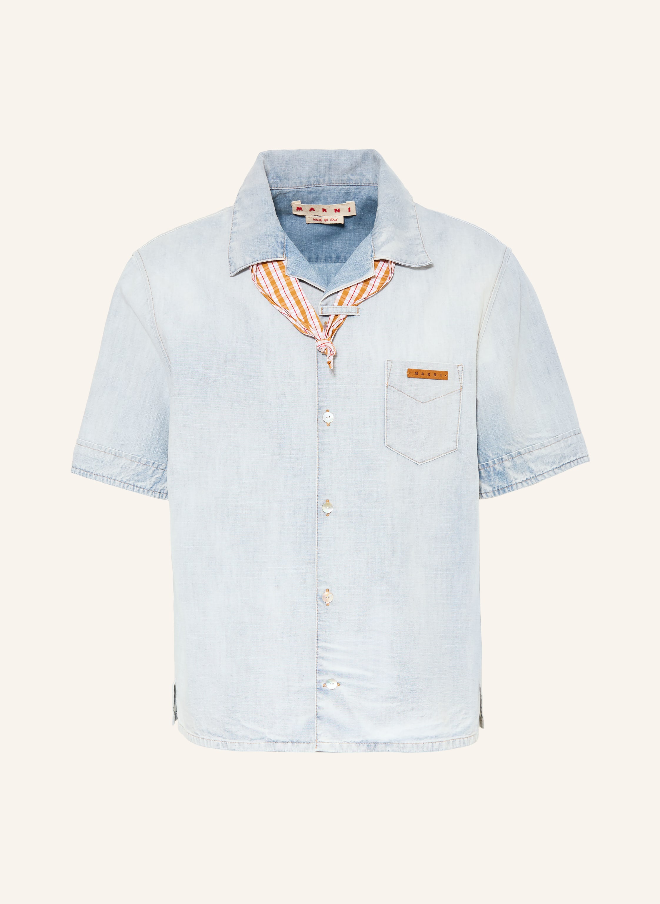 MARNI Jeanshemd Comfort Fit