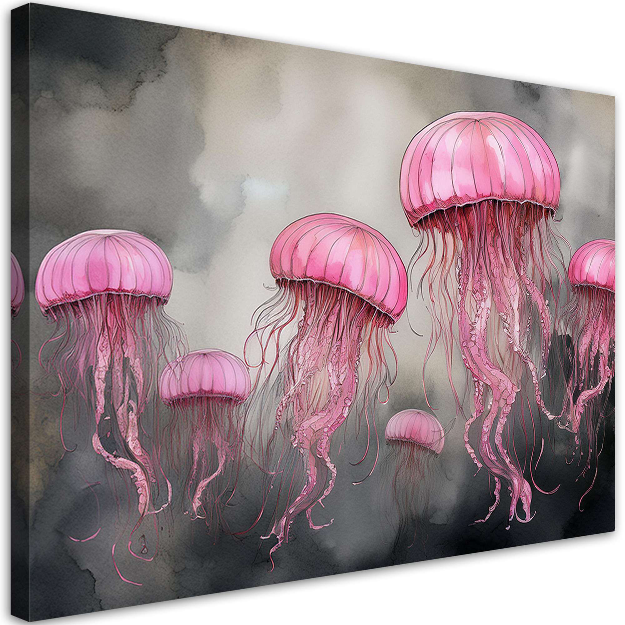 Feeby Obraz na płótnie, Abstrakcja Meduzy Morskiej 60x40