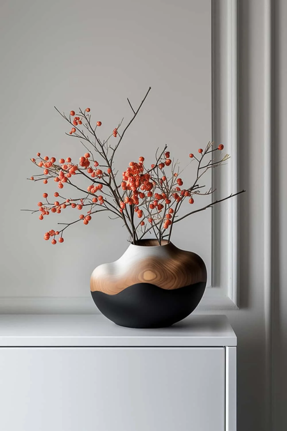 Vase Wood Sculpture #WG025