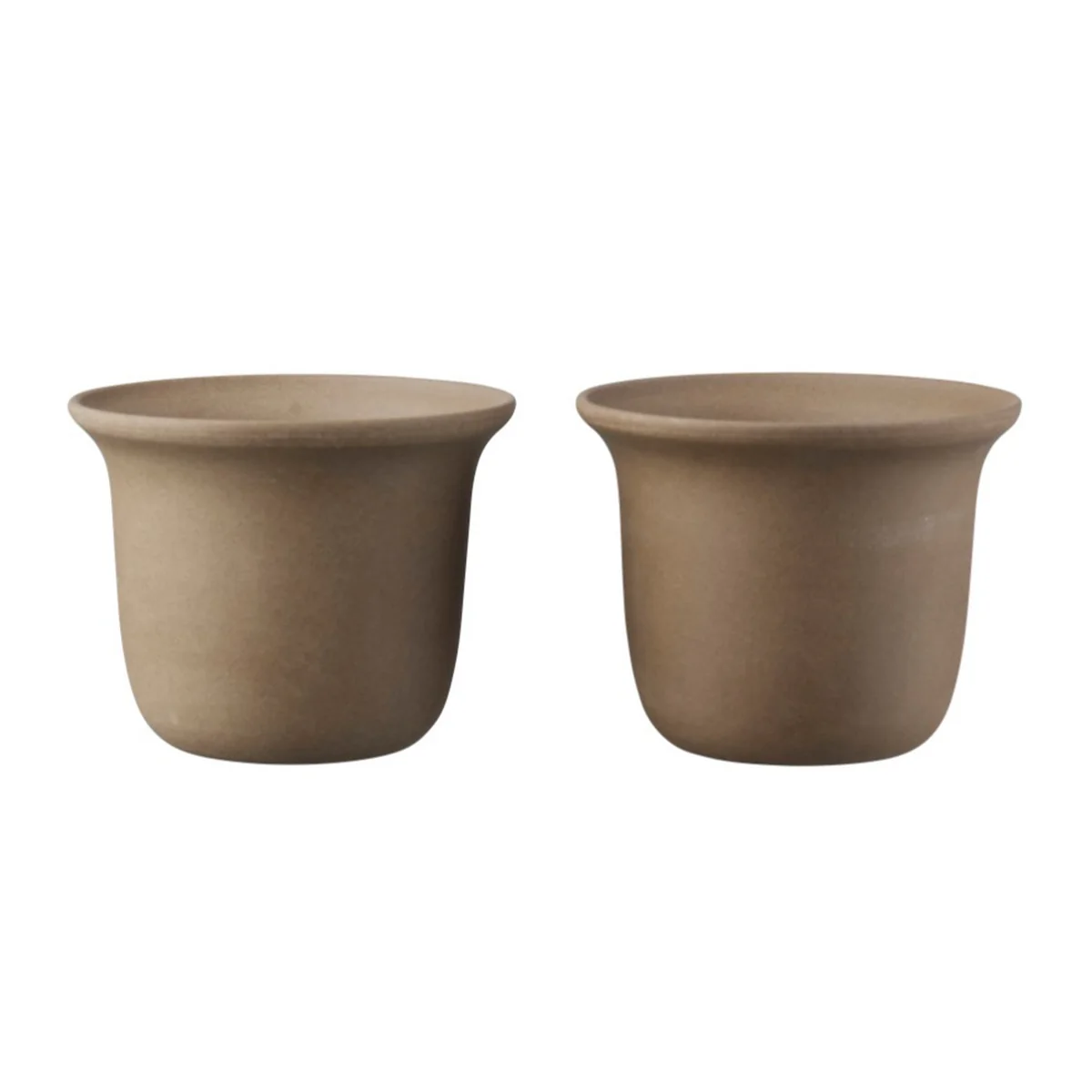 FDB Møbler - Ildpot Espressotasse V35, 6,9 x 8 cm, braun (2er-Set)