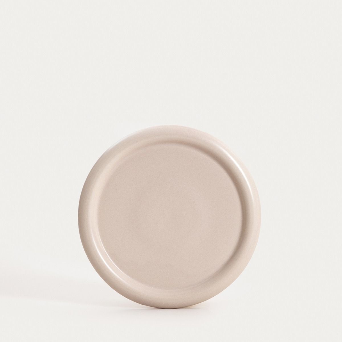 Talerz WILORA deserowy kremowy 21 cm