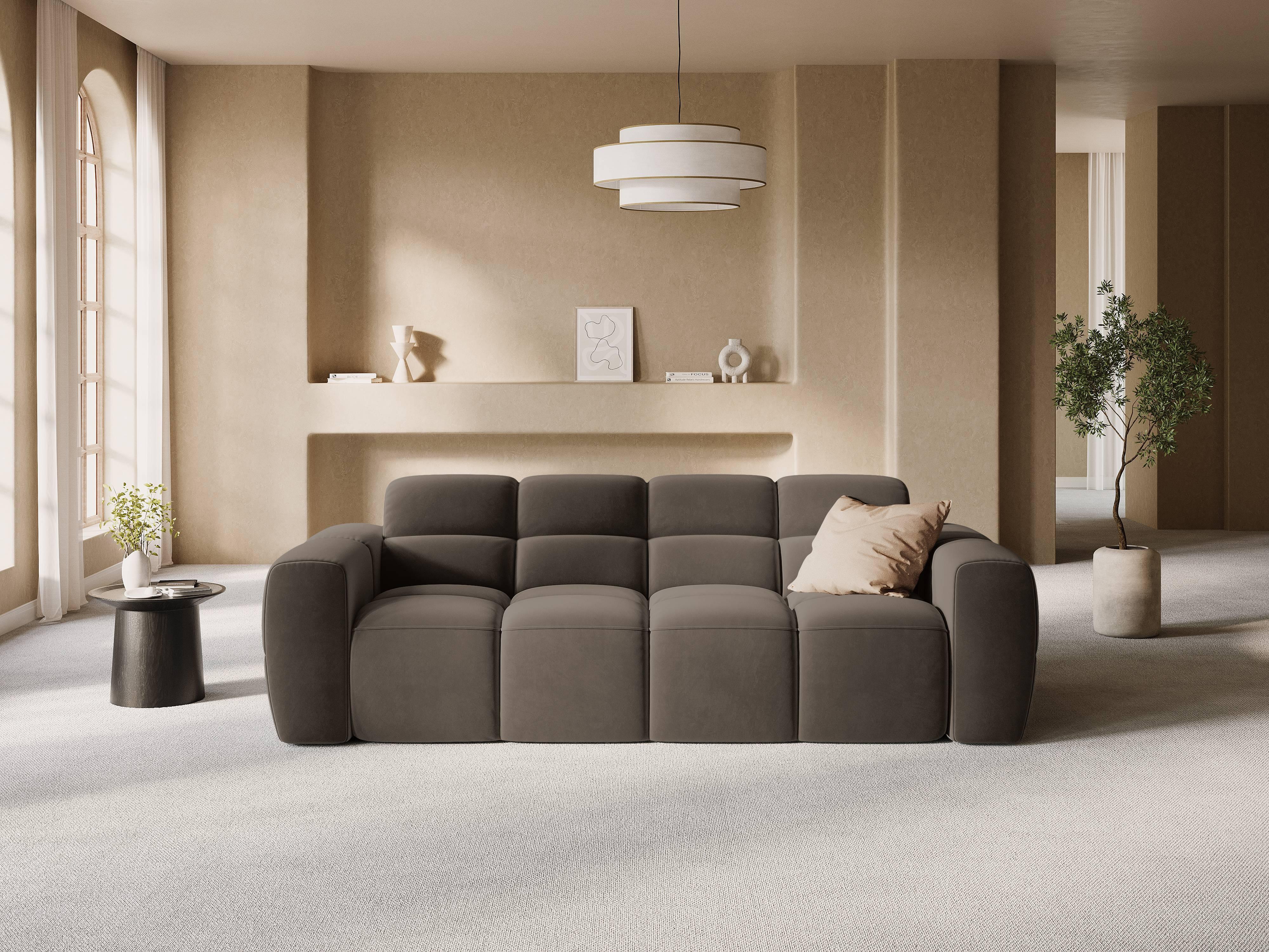 3-zitsbank Lisa velvet
