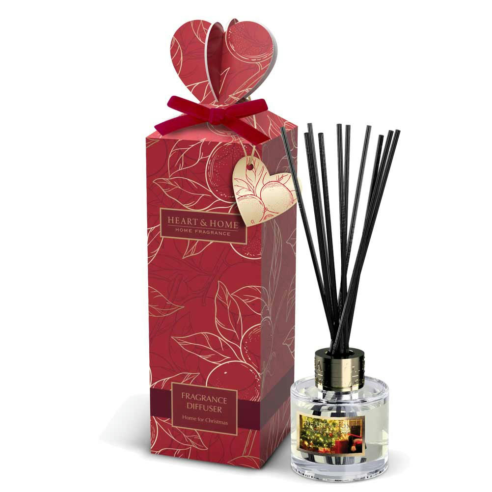 - Diffuseur à bâtons Heart and Home - Noël au coin du feu