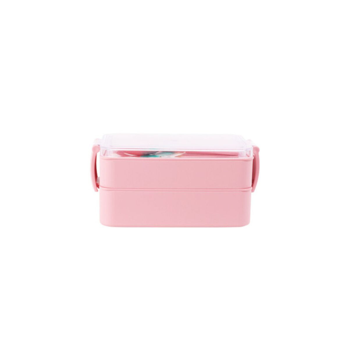 Lunchbox dwukomorowy, 18 x 10 x 8,5 cm