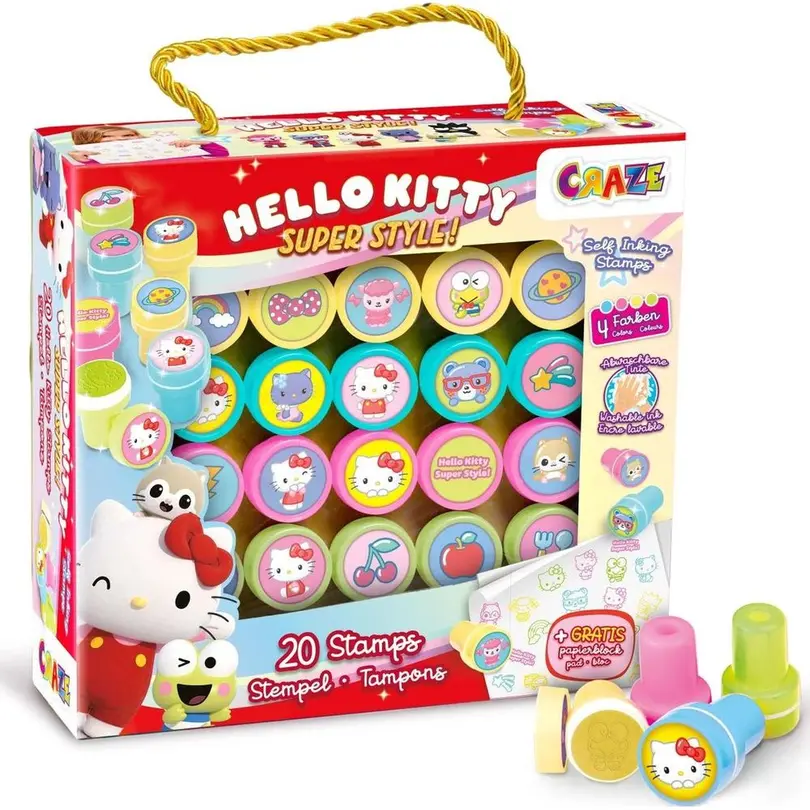 Bastelset 20-teilig Hello Kitty
