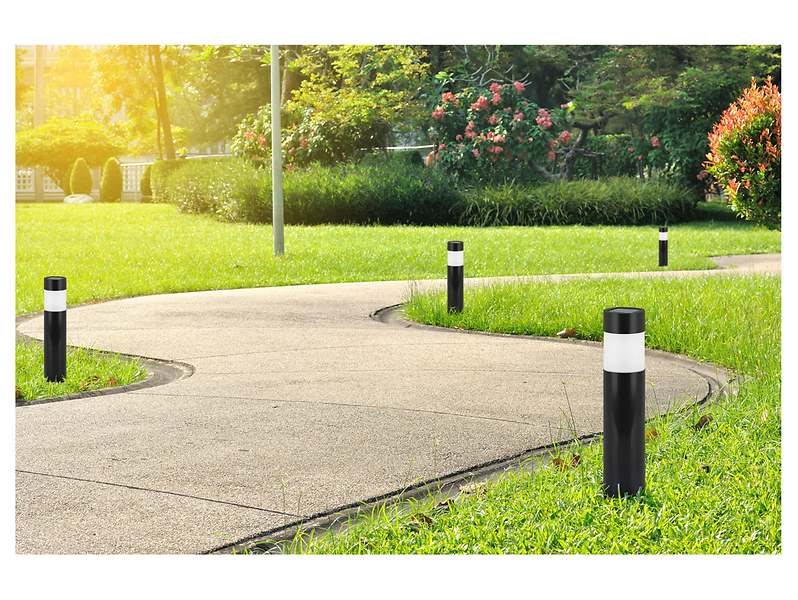 Lampa solarna Miron LED czarna