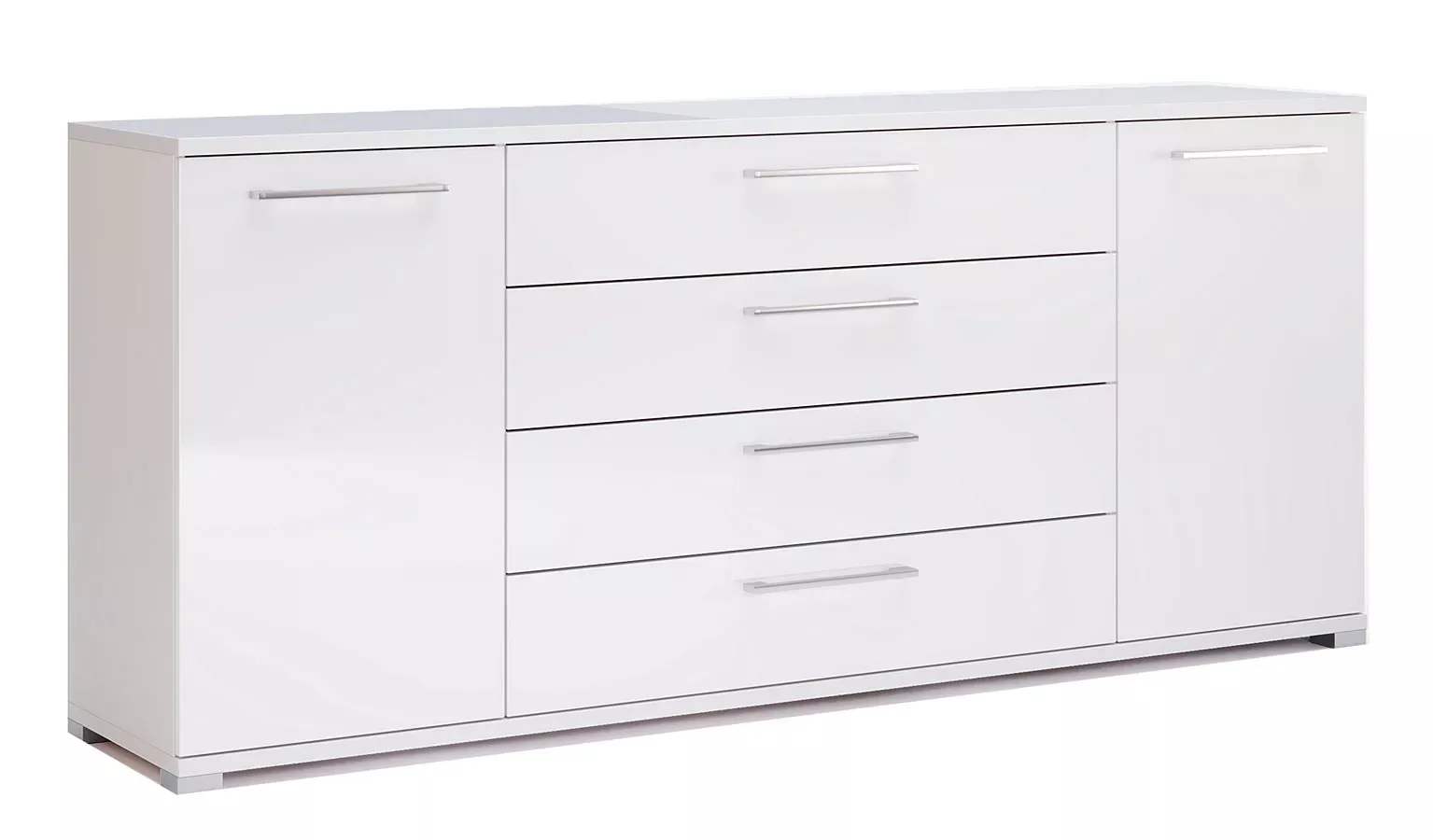 Dużakomoda z szufladami i półkami 190 cm - Zereon