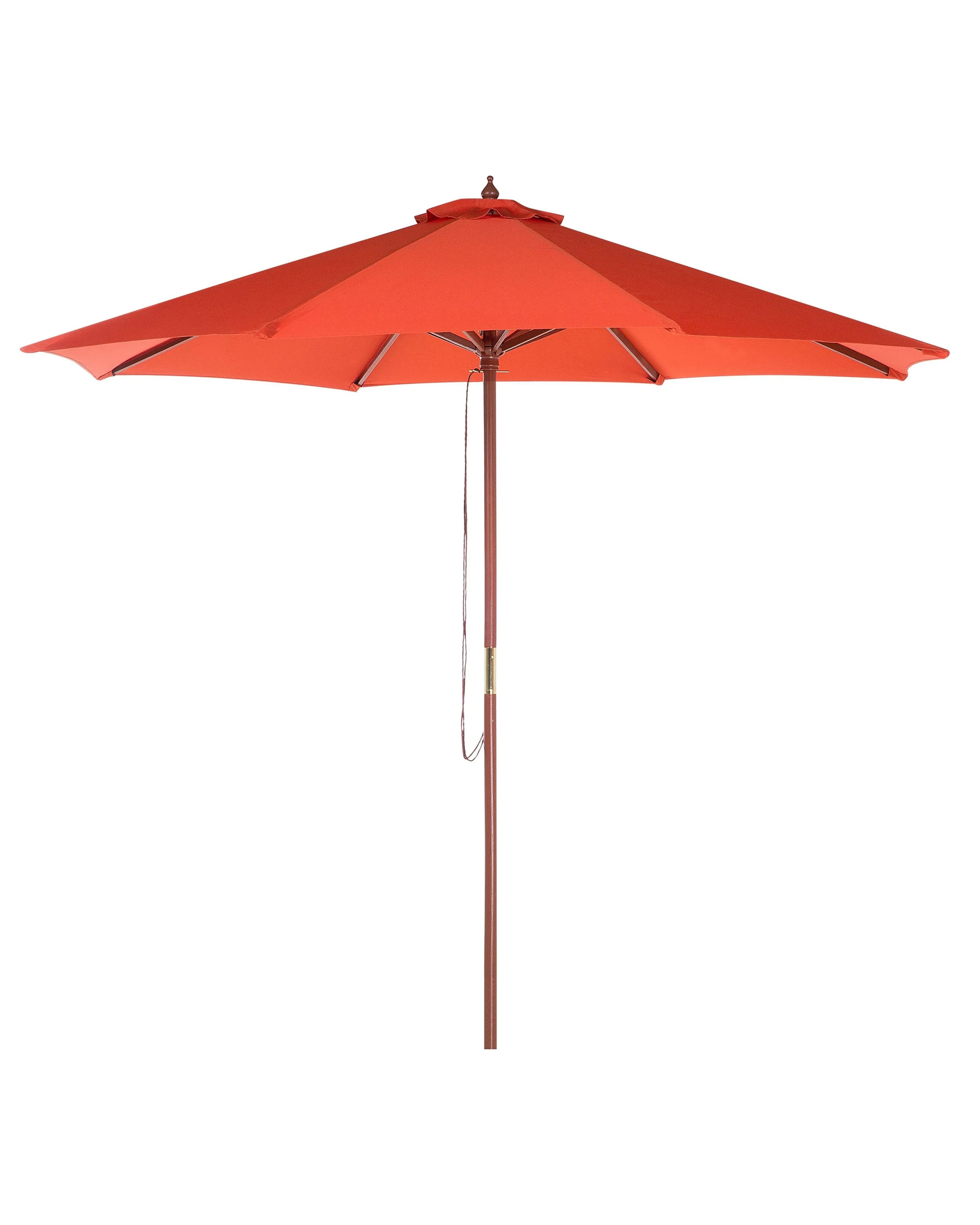 Market Parasol 270 cm TOSCANA Red