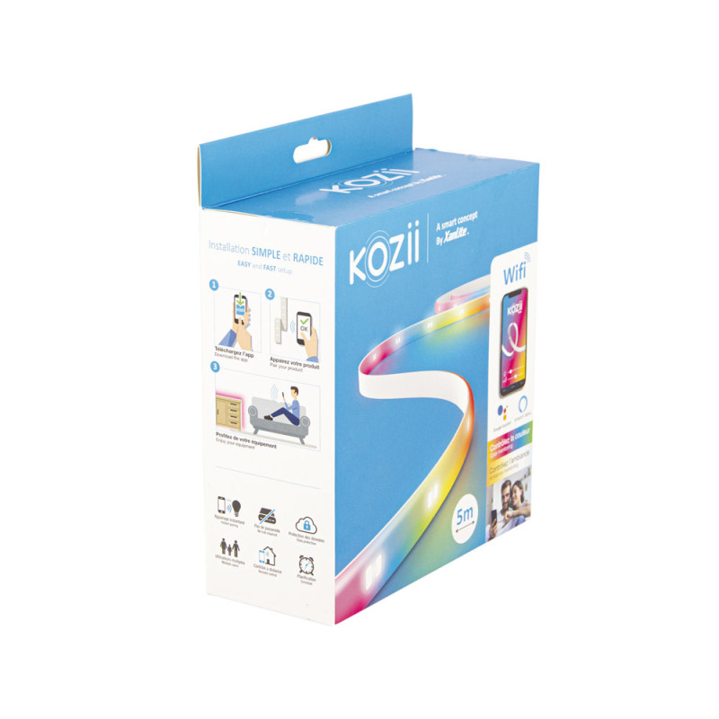 Ruban LED connecté 5 m 20 W KOZII