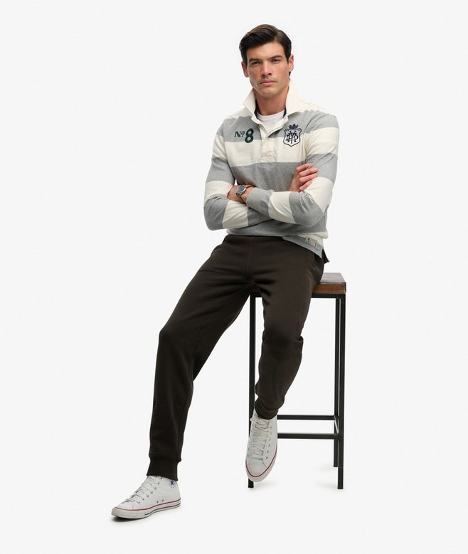 Essential Logo Half Brushed Joggers