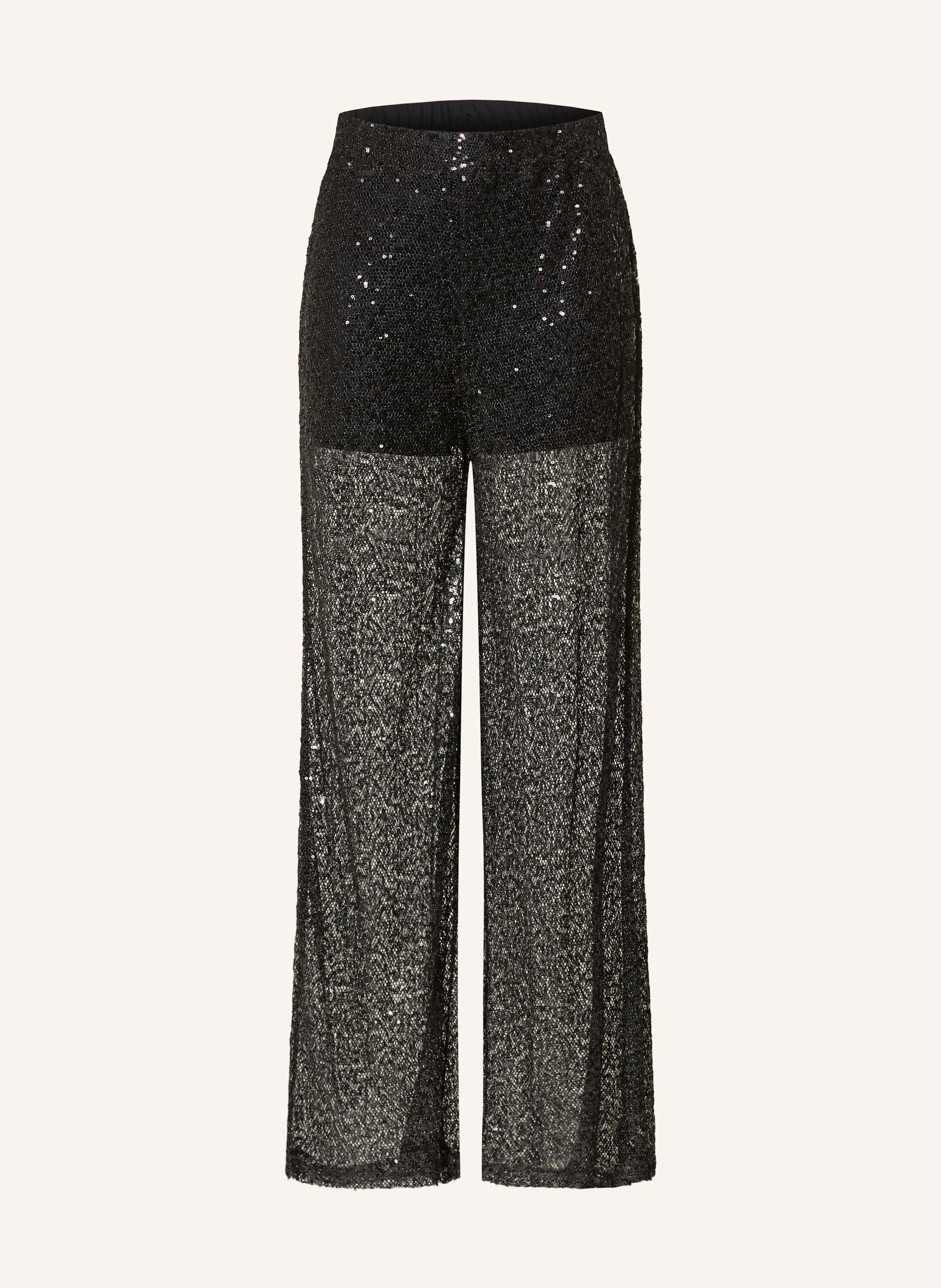 GESTUZ Mesh-Hose GZSAINA mit Pailletten