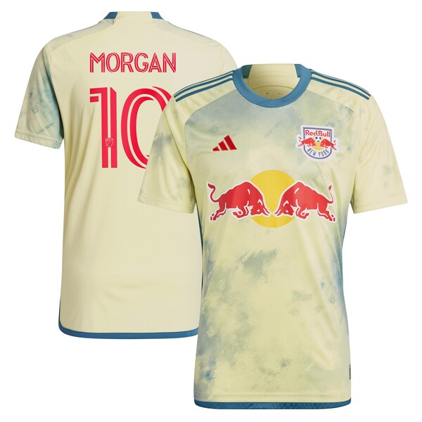 Lewis Morgan New York Red Bulls adidas 2024 Daniel Patrick Kit Replica Jersey - Yellow