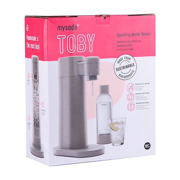 Machine à gazéifier l'eau   2 bouteilles Mysoda TB001F-GS