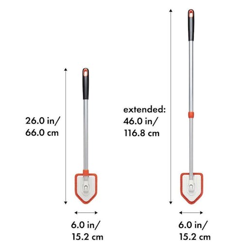 OXO Good Grips Extendable Tub & Tile Scrubber Soft Grip