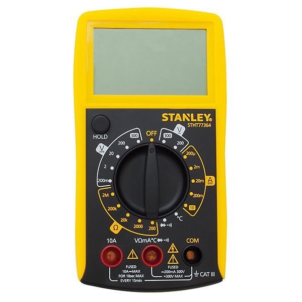 Multimètre à écran numérique STANLEY