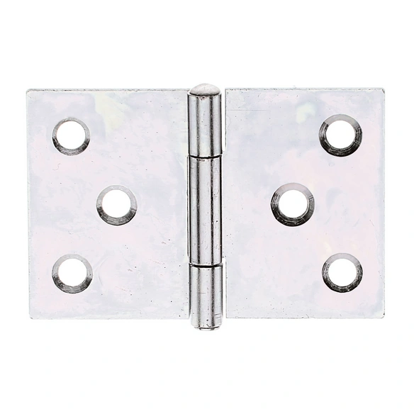 Scharnier, LxB: 5,8 x 4 cm, Gold, Stahl