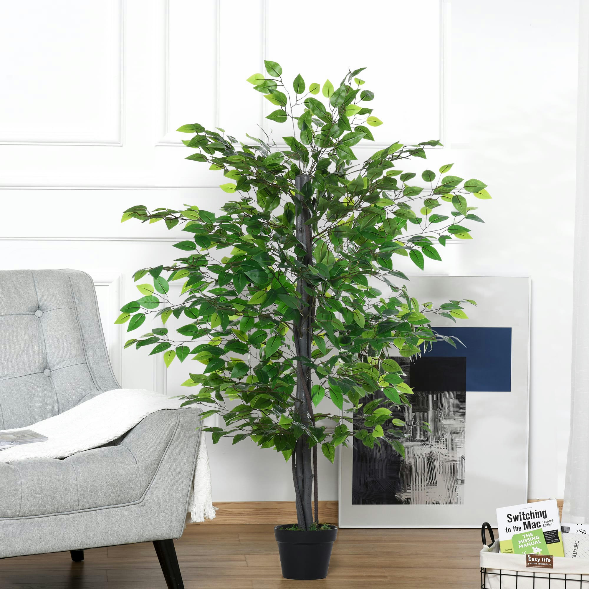 - Plante artificielle banyan H1,45m