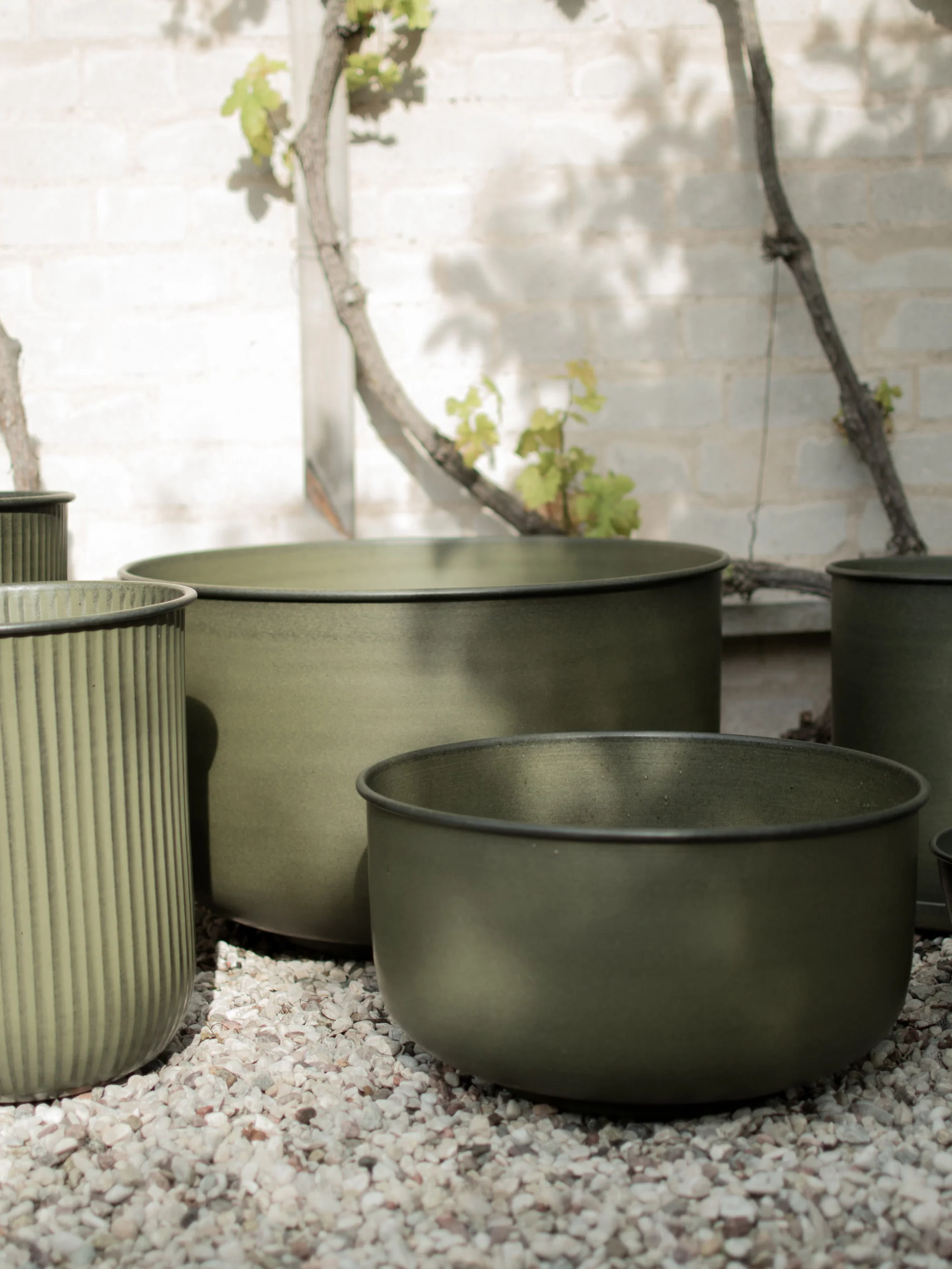 Outdoor-Blumentöpfe Out, 2er-Set