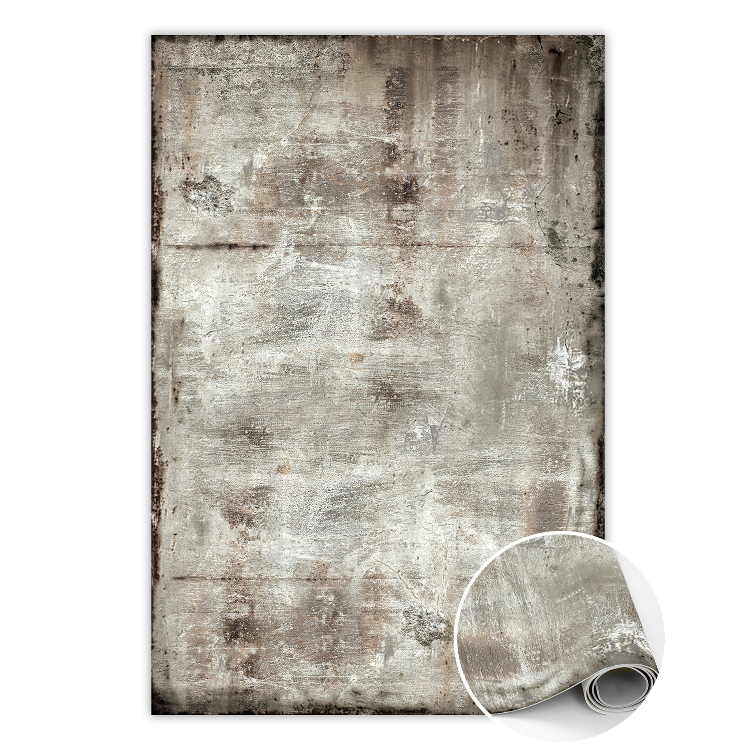 Dywan winylowy do domu Pordzewiały metal 60 x 90 cm